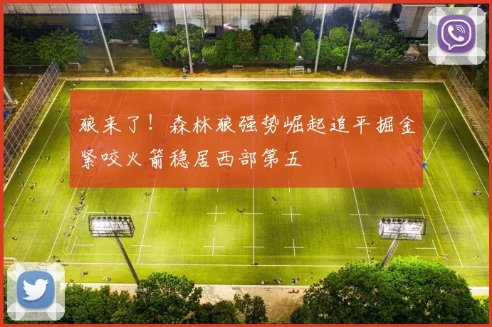 狼来了！森林狼强势崛起追平掘金紧咬火箭稳居西部第五
